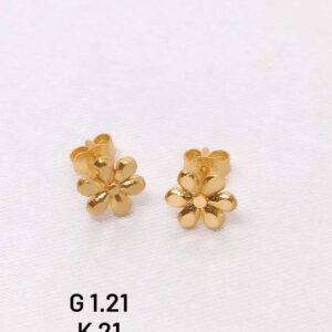 1,21g _21k_earring_flowers