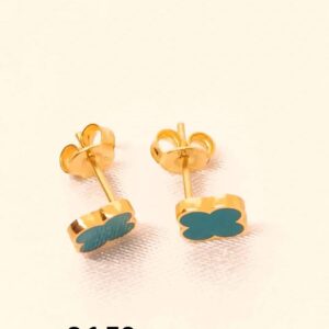 1,50g _21k earring_van_Clive_green