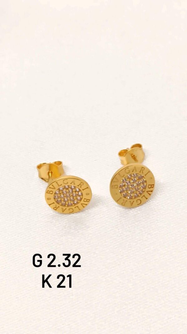 2,32g _21k_earring_bvlgari