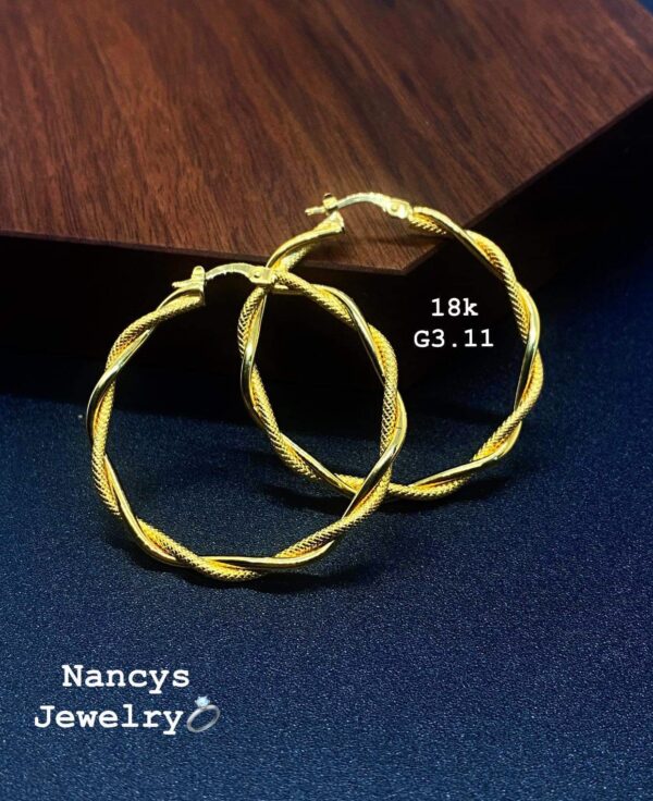 3,11g _18k_Hoop_earring