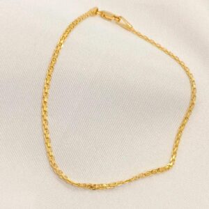 0.85g _18k_bracelet_7inch