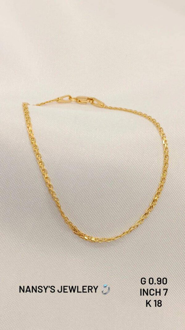 0,90g _18k_bracelet_7 inch