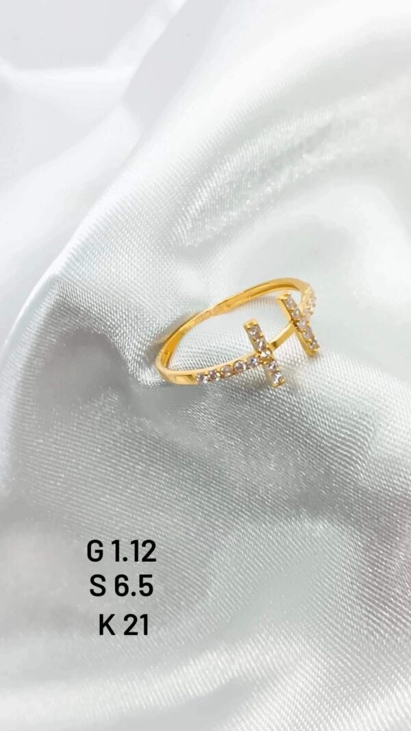 1.12g _21k_ring_Tiffany_size 6.5