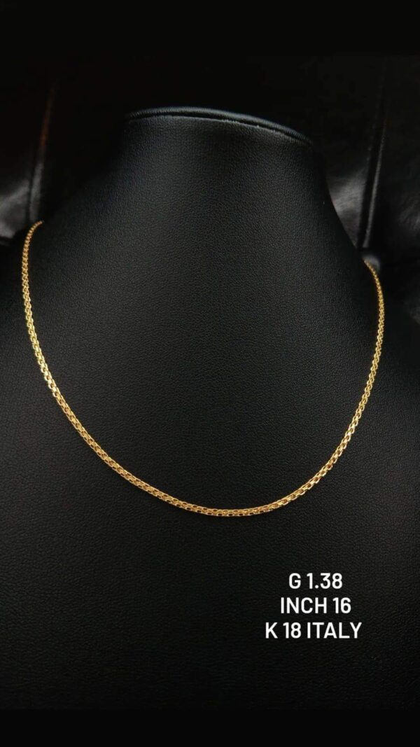 1.38g _18k Italy_necklace _16inch