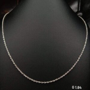 1.84g _18k_white_gold_rope_chain_22inch