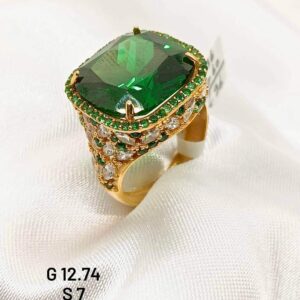 12.74g _21k_ring_green_stone_size 7