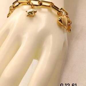 12,61g _18k_bracelet_with_charm_8inch