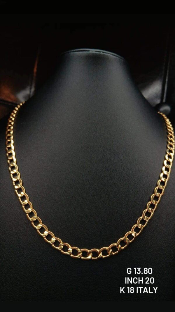 13.80g _18k Italy_necklace_Cartier_20inch