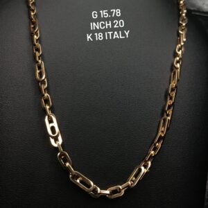 15,78g _18k_20inch_ unisex_chain