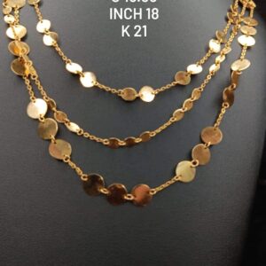 16,85g _18inch_21k_necklace_layers