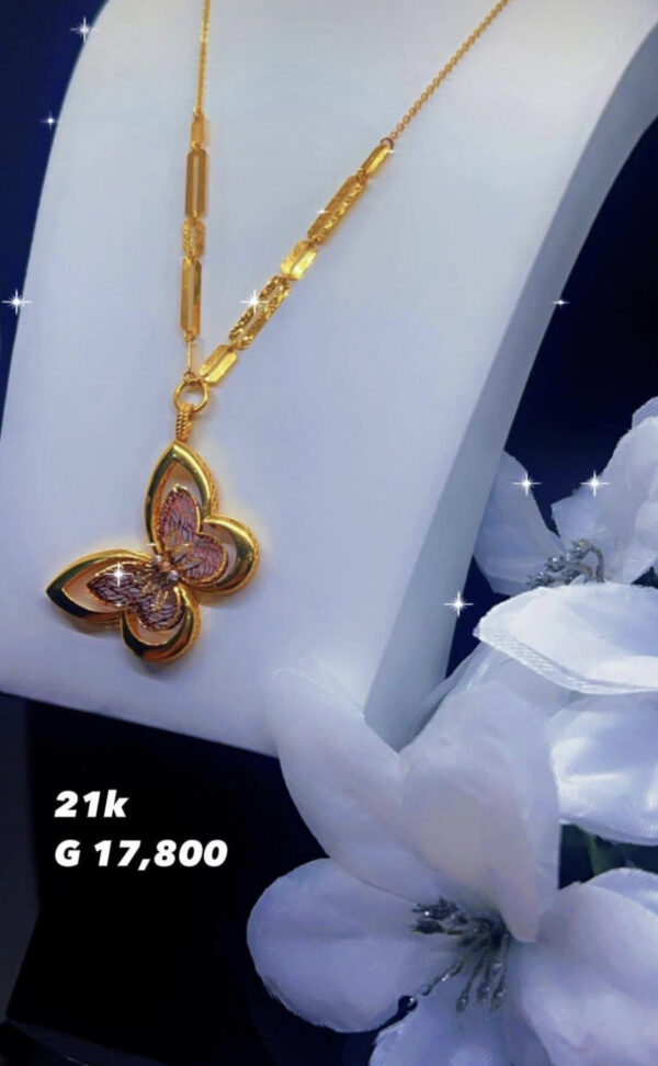 17,800g_ 21k _ butterfly_necklace