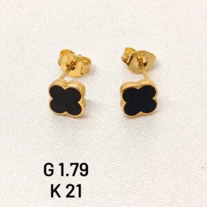 1,79g _21k_earring_van_Clive_black