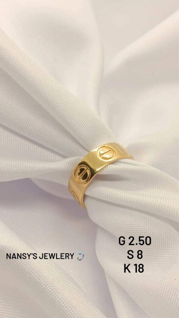 2.50g _18k_ring_Cartier_size_8