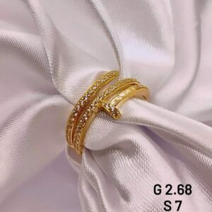 2.68g _18k-ring_Cartier _size_7