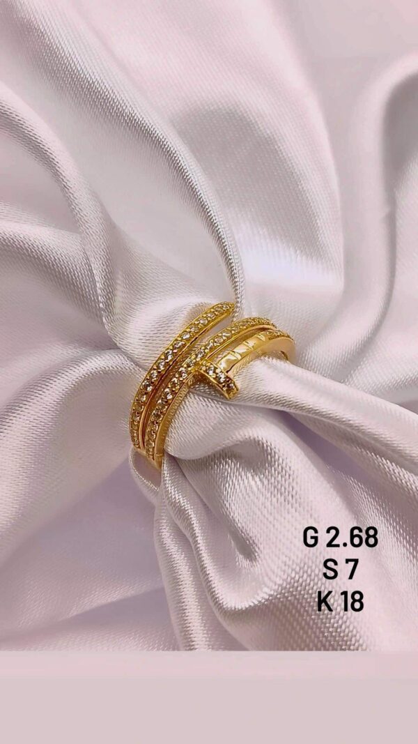 2.68g _18k-ring_Cartier _size_7