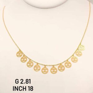 2.81g _21k_necklace_Chanel_18inch