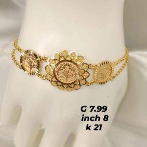 21k bracelet _7,99g _8 inch