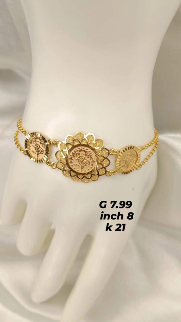 21k bracelet _7,99g _8 inch