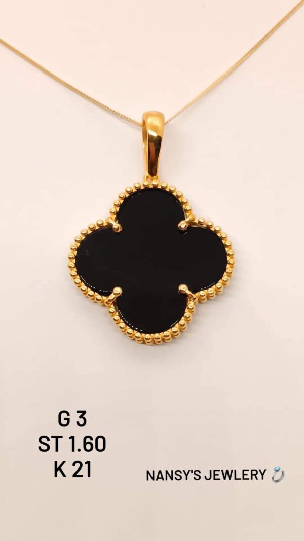 21k_pendant_van_Cleef_black _3g