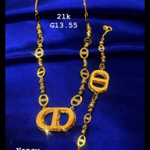 21k_set_13,55g _bracelet _nd_necklace