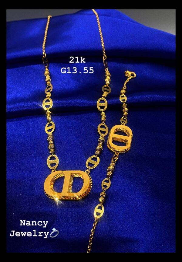 21k_set_13,55g _bracelet _nd_necklace