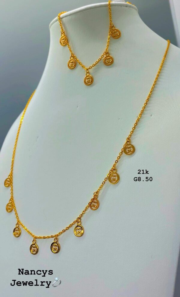 21k_set_8,50g _bracelet_and_necklace