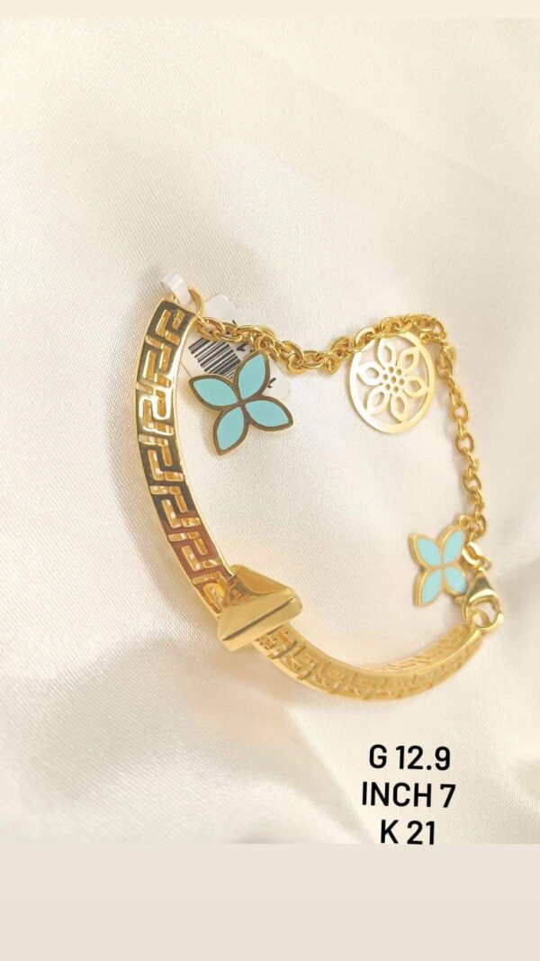 21k_ 12,9g _bracelet _7inch