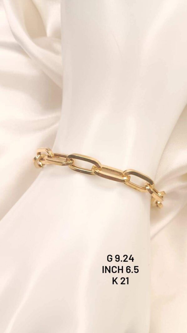 21k_ 9,24g _bracelet_6,5 inch