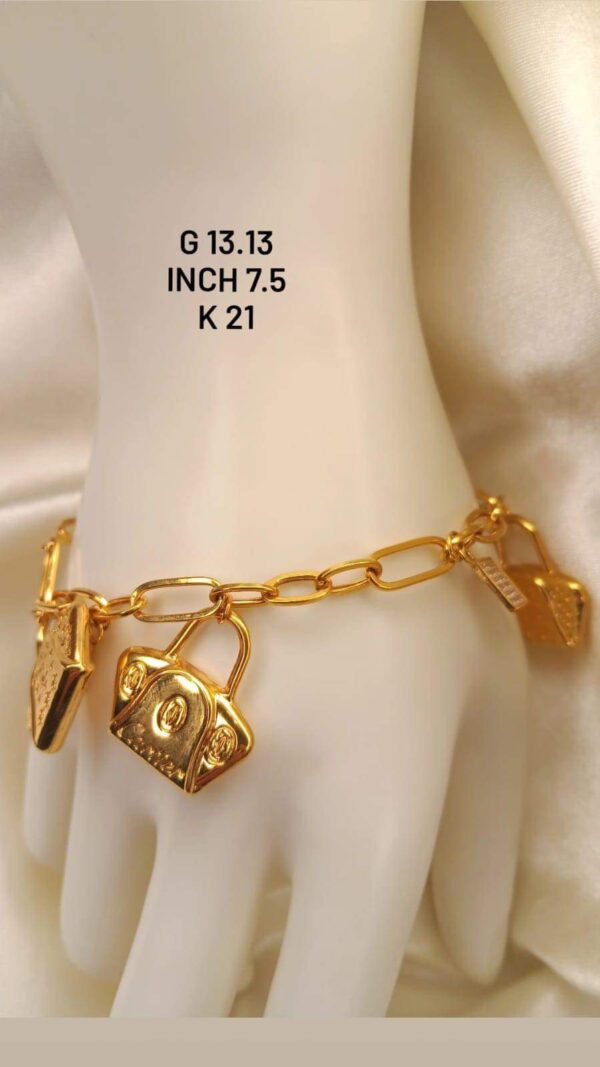 21k_13,13g _Lv_bracelet_7,5inch