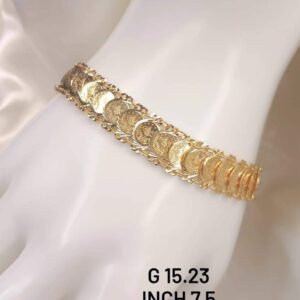 21k_15,23g _coin_bracelet_7,5 inch