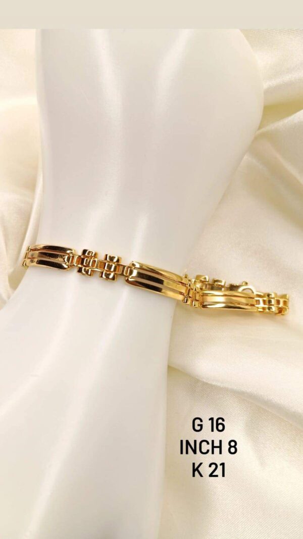 21k_16g _bracelet_unisex_8Inch