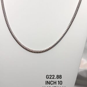 22.88g_18k_10inch_ unisex_chain