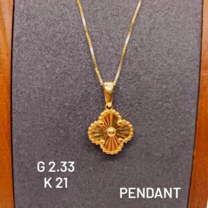 2,33g _ 21k_pendant_van_Clive