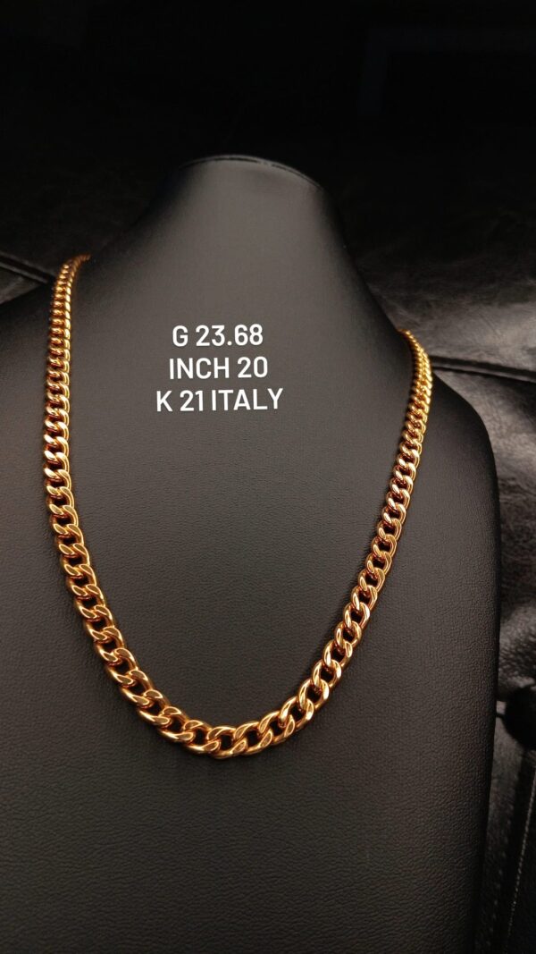 23,68g _18k_20inch_ unisex_chain