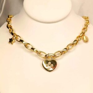 24.44g _18k_necklace_with_charm_18inch