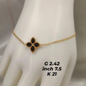 2,42g _7,5 inch _van_Clive_bracelet_21k