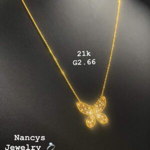 2,66g _21k _ necklace