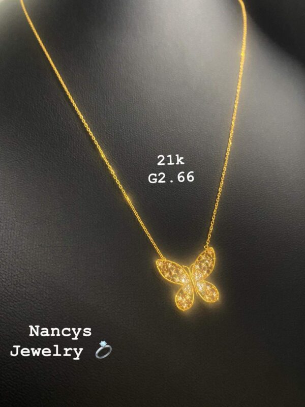 2,66g _21k _ necklace