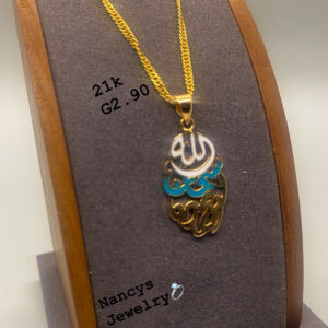 2,90g _pendant _21k