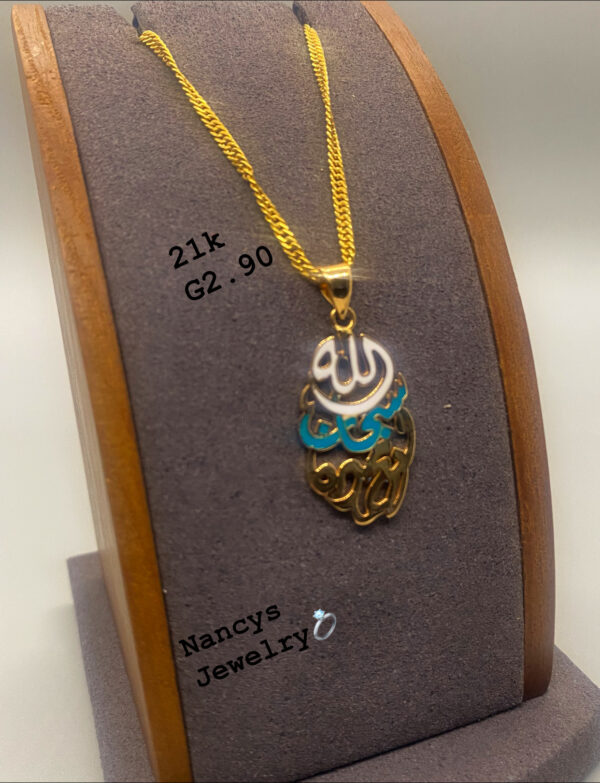 2,90g _pendant _21k