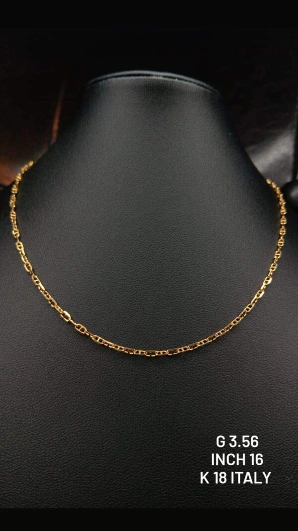 3.56g _18k_Italy_necklace_16inch