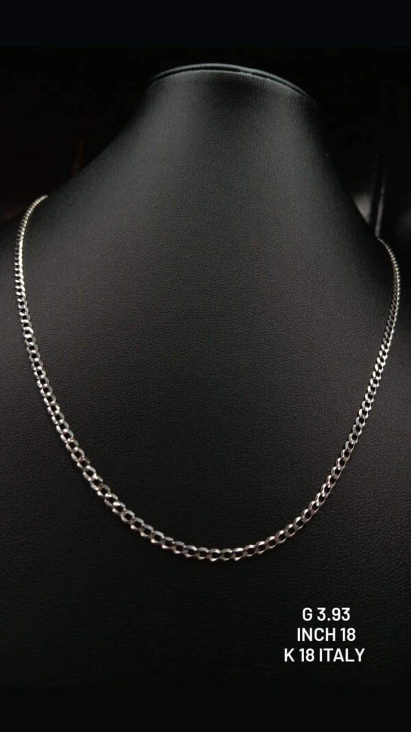 3.93g _18k _taly_white_gold_necklace_18inch