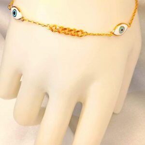 3,09g _21k_bracelet_eyes_8 inch