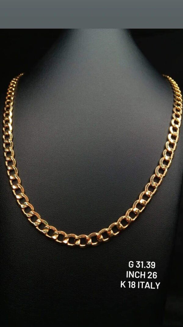 31.39g _26inch _unisex_chain_18k Italy_