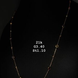 3,40g _21k_Necklace