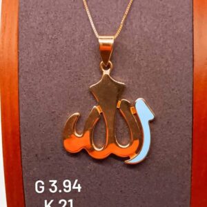 3,94g _ 21k_pendant_allah