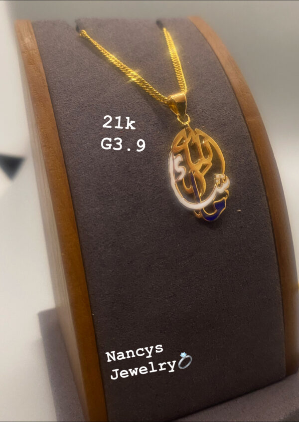 3,9g _pendant _21k