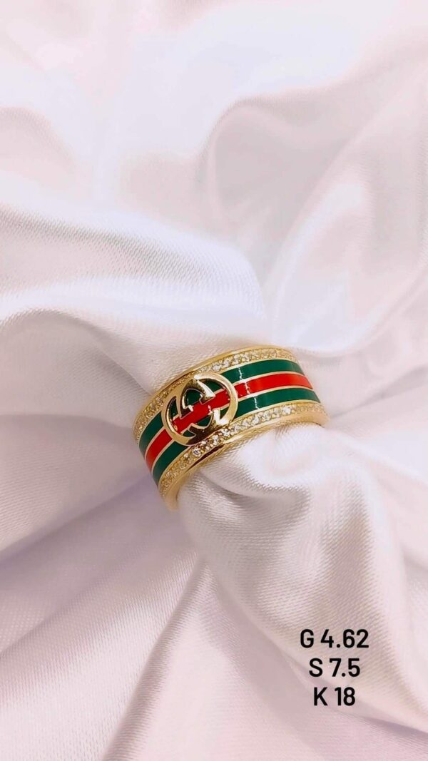 4.62g _18k_ring_Gucci _size_7.5