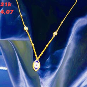 4,07g _21k _ necklace_eye