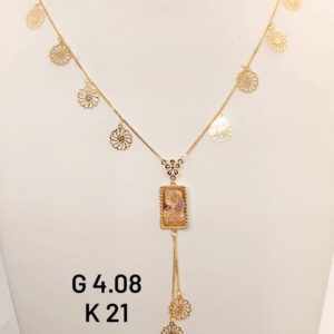 4,08g _21k_Necklace_with_charm